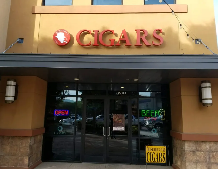 Churchill's Fine Cigars Glendale location — 6030 W Behrend Dr, Glendale AZ 85308
