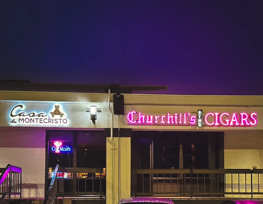 Churchill's Fine Cigars Phoenix — cigar lounge at 44th St & Camelback, Phoenix AZ