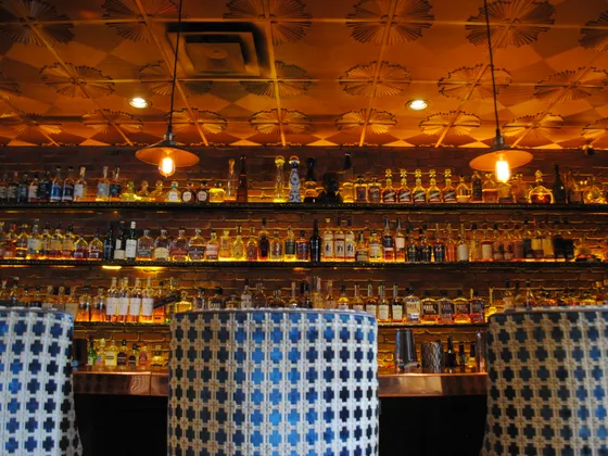 Churchill's Phoenix bar — wide view