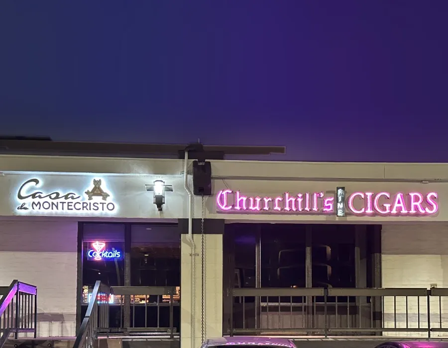 Churchill's Fine Cigars Phoenix — cigar bar and lounge at 5041 N 44th Street Phoenix AZ
